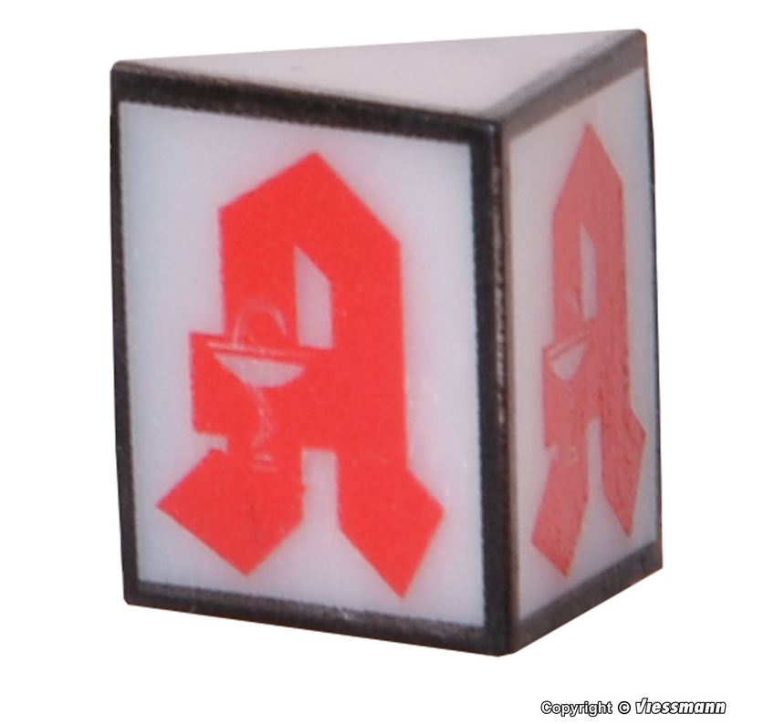 H0 Reklameschild Apotheke LED