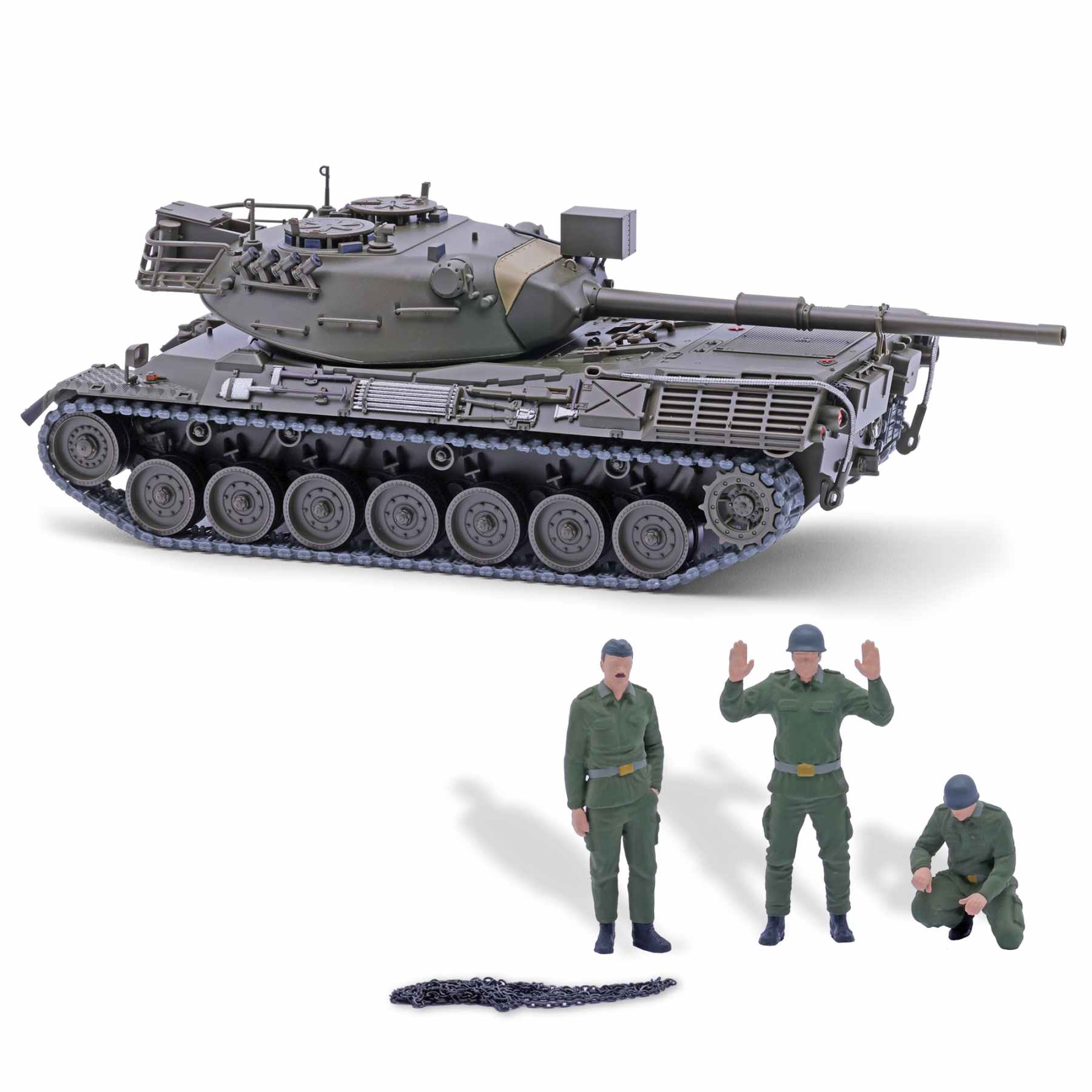 Leopard m. 3 Soldaten