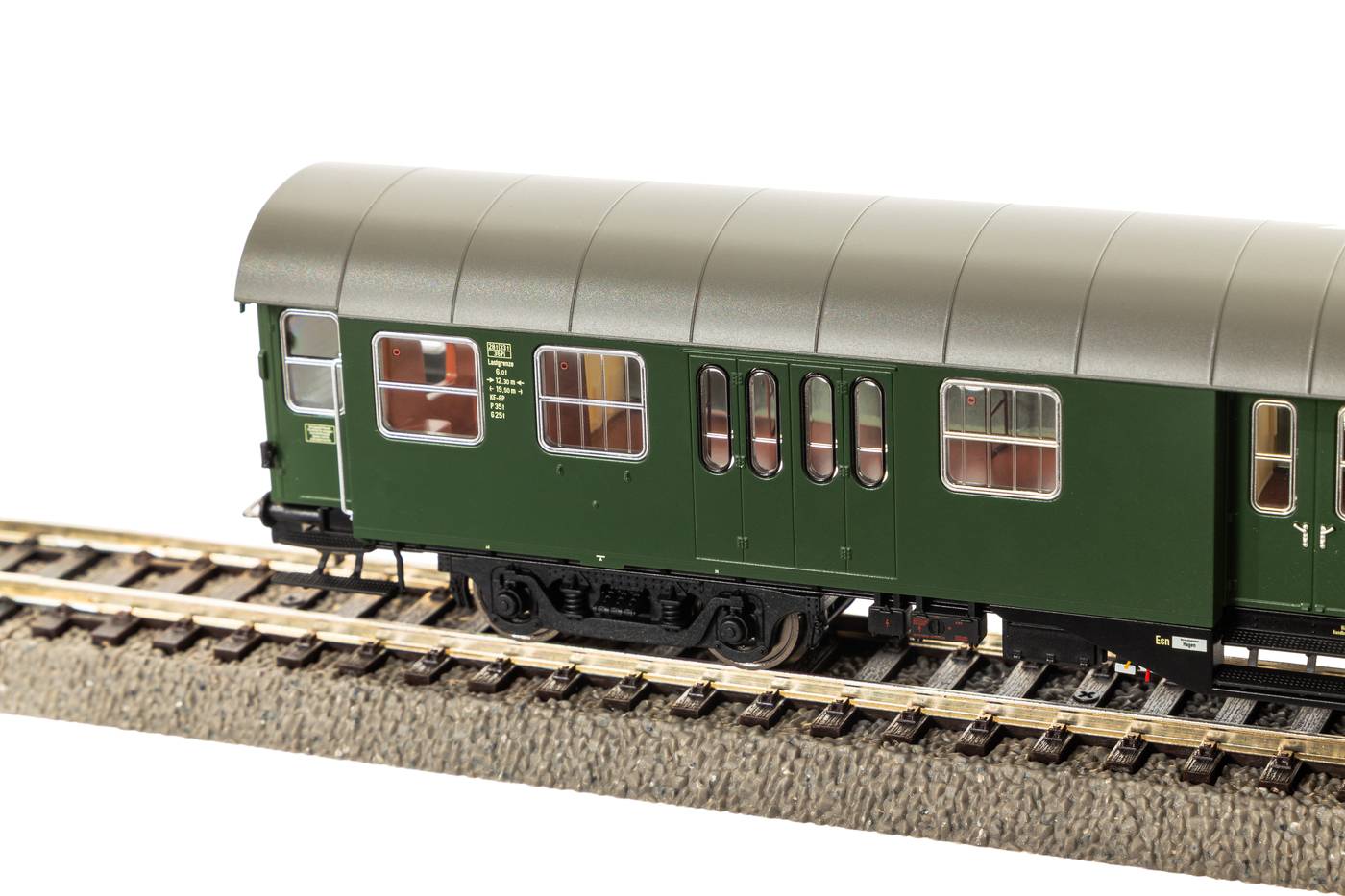 Umbauwagen 2. Kl. mit Gepäckabteil BD4y
