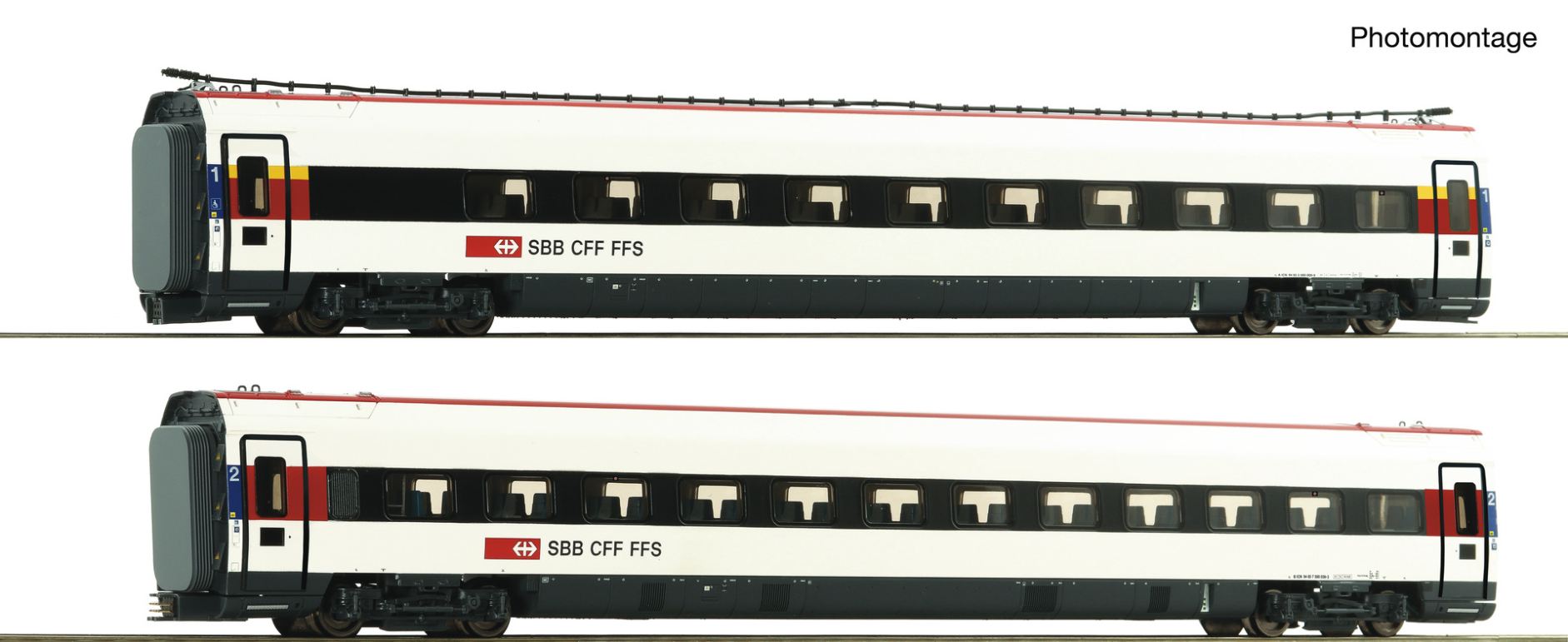DC-2er Set Ergänzung Triebzug ICN SBB
