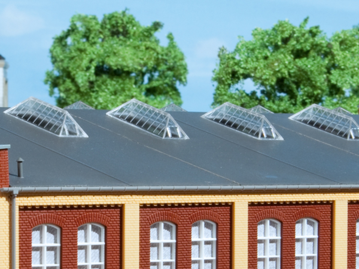 H0-10 Stück Oberlichtfenster F