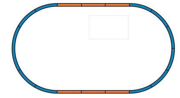 Start-Set mit Güterzug BR 119 DR+3 Wagen