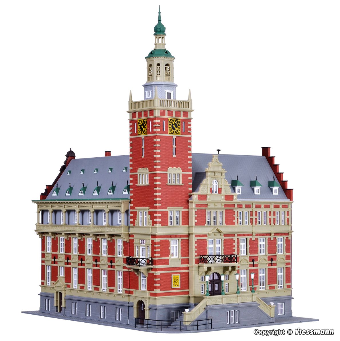 H0-Rathaus Leer