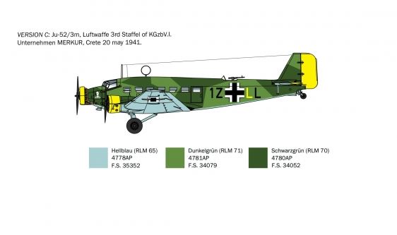 1:72 Ju-52/3m