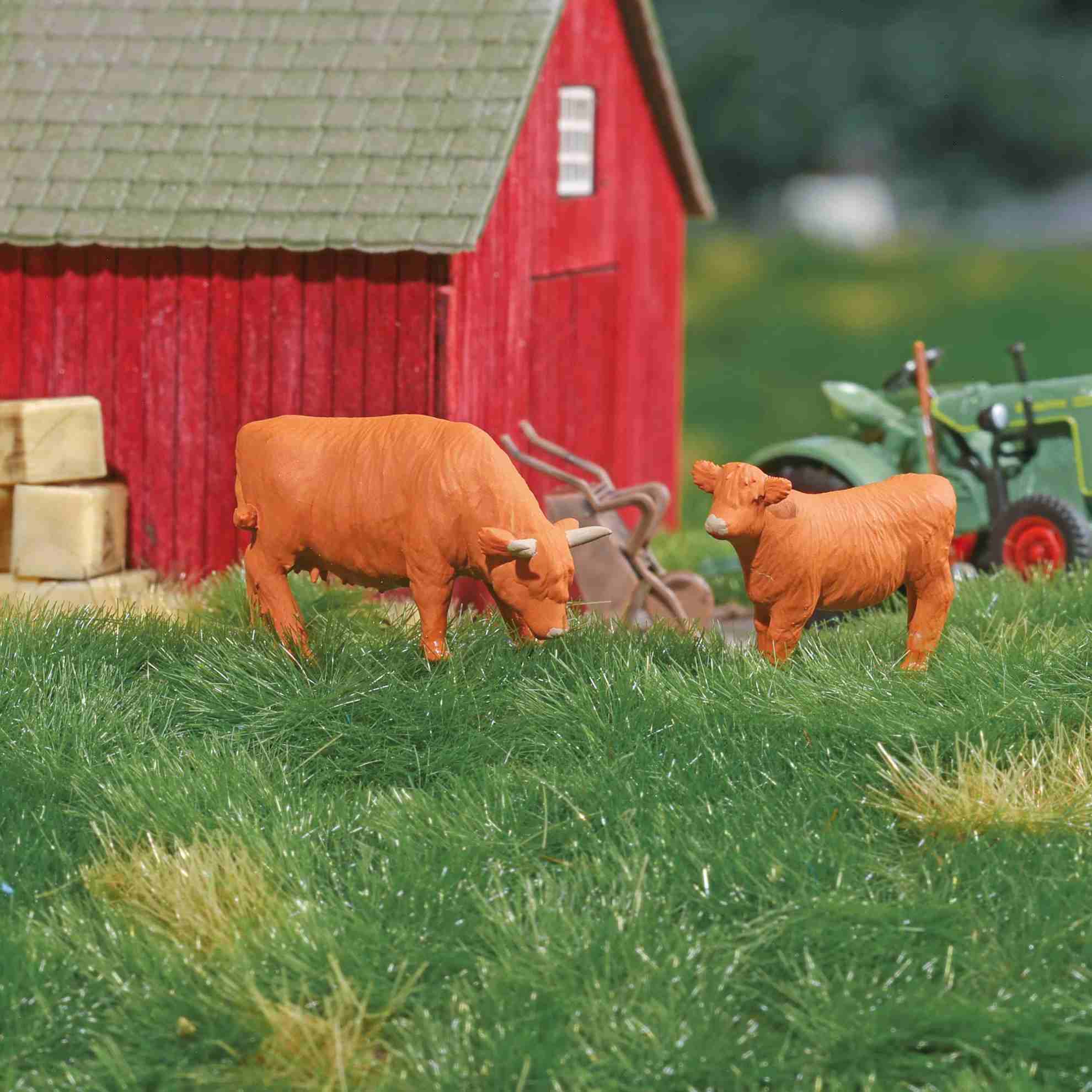 Action-Set: Kuh mit Kalb