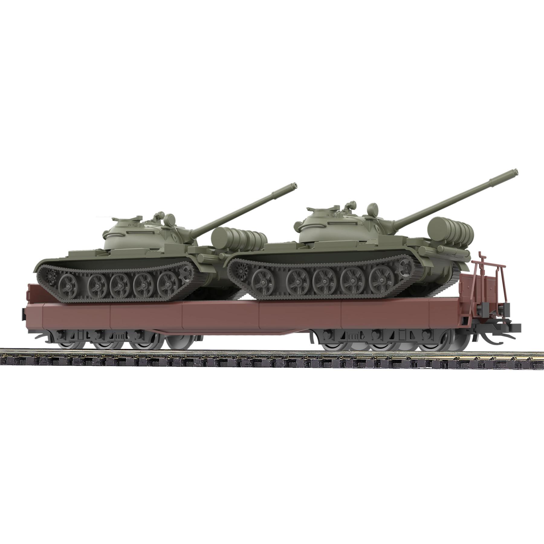 Flachwagen Samm 4818 T-55A