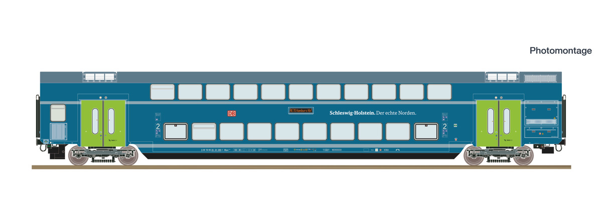 DC-Doppelstockwagen Einzelwagen NAH.SH DB AG