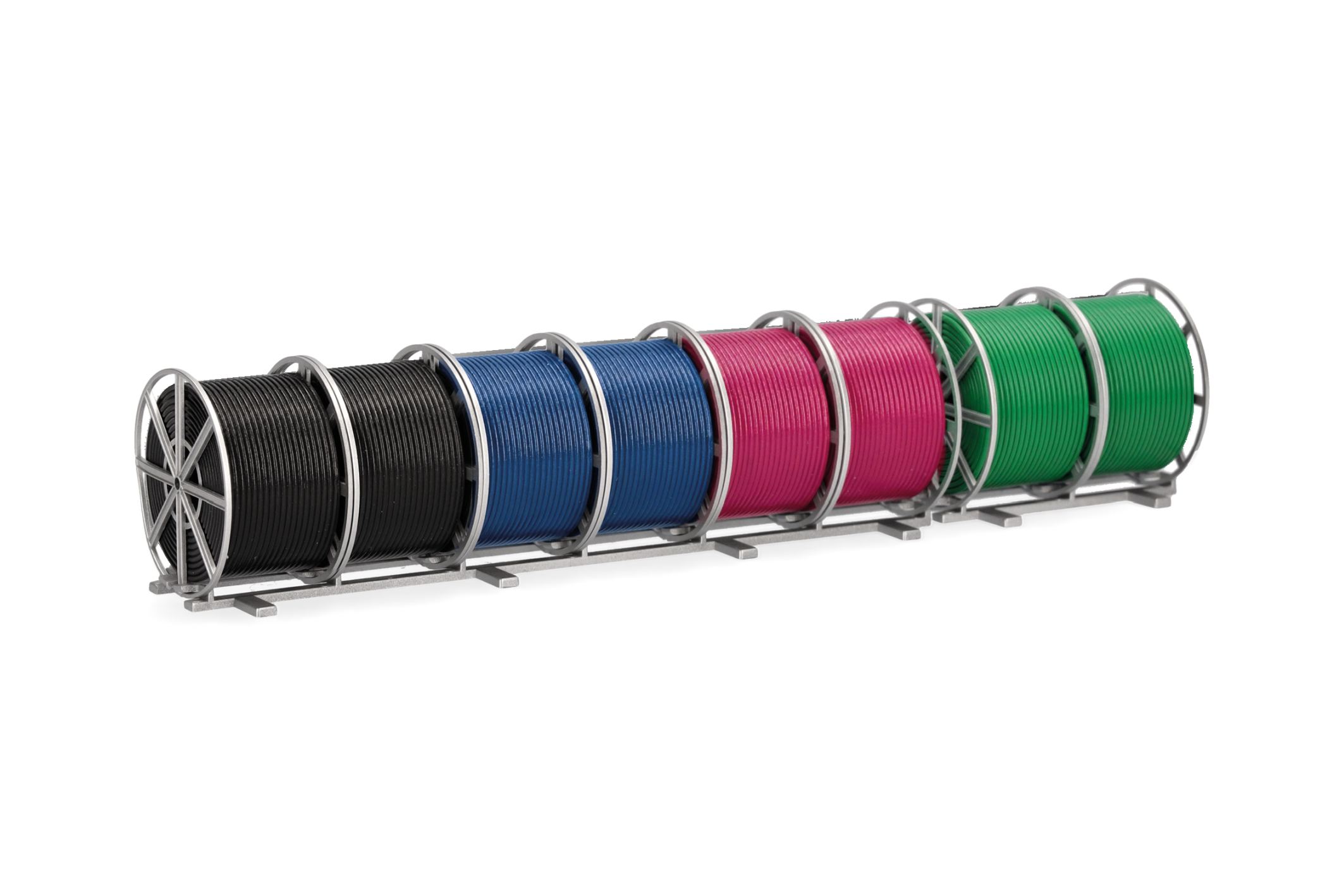 Zubehör: Set mit 8 Kabelrollen