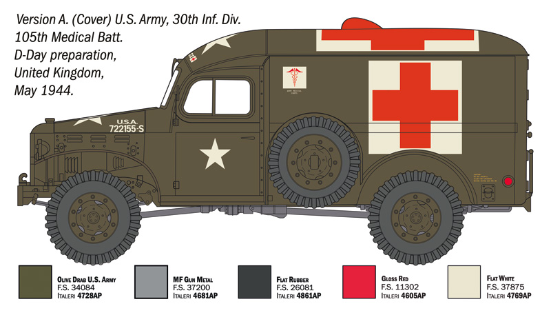 1:35 Dodge WC54 Krankenwagen