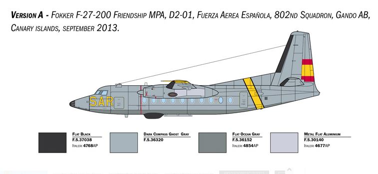 1:72 Fokker F-27 Maritime Patrol