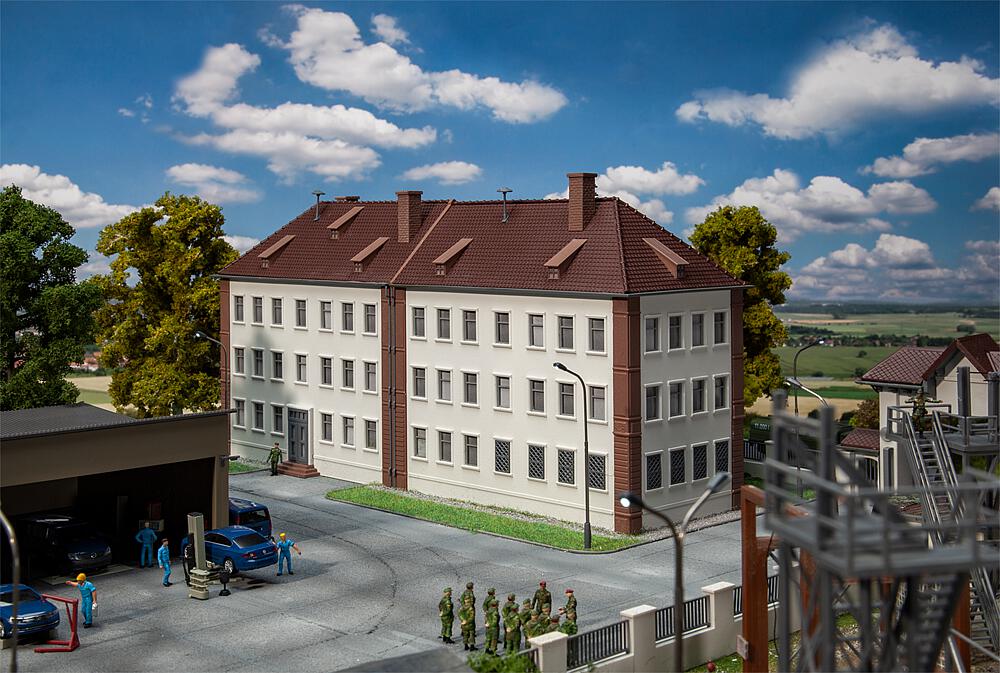 H0-Mannschaftsgebäude