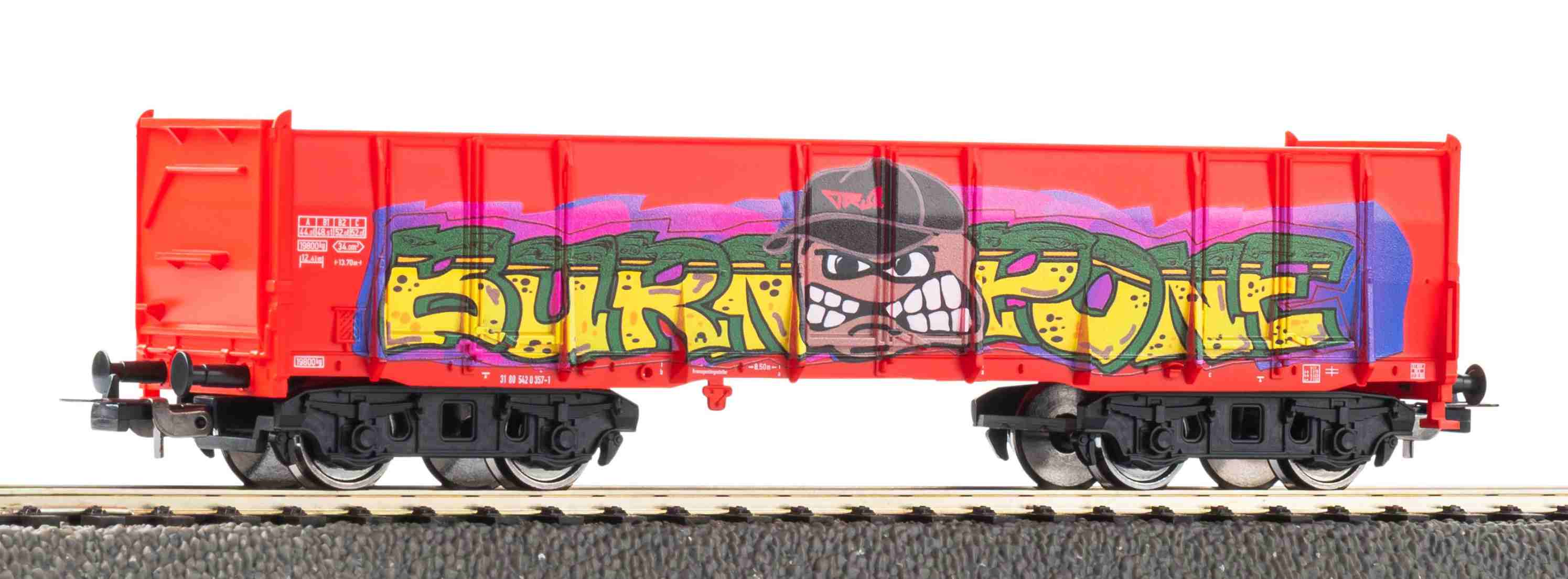 Güterzug-Set Rh 2016 ÖBB, mit Bettung