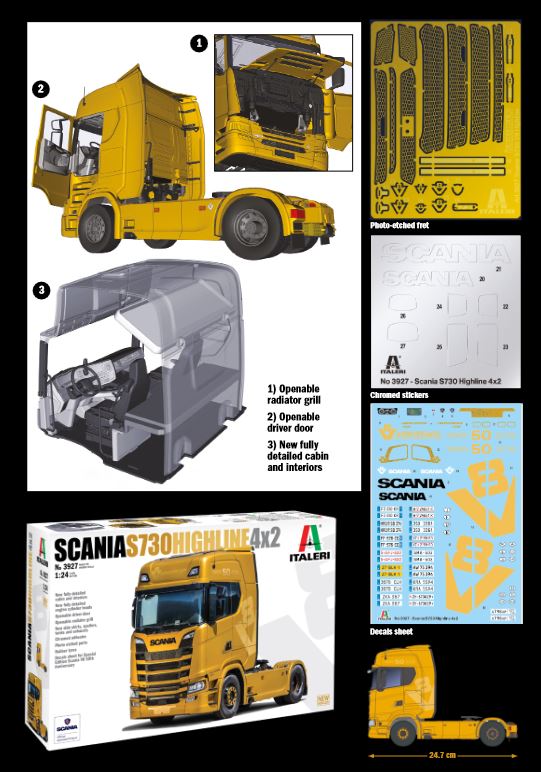 1:24 SCANIA S730 Highline 4x2