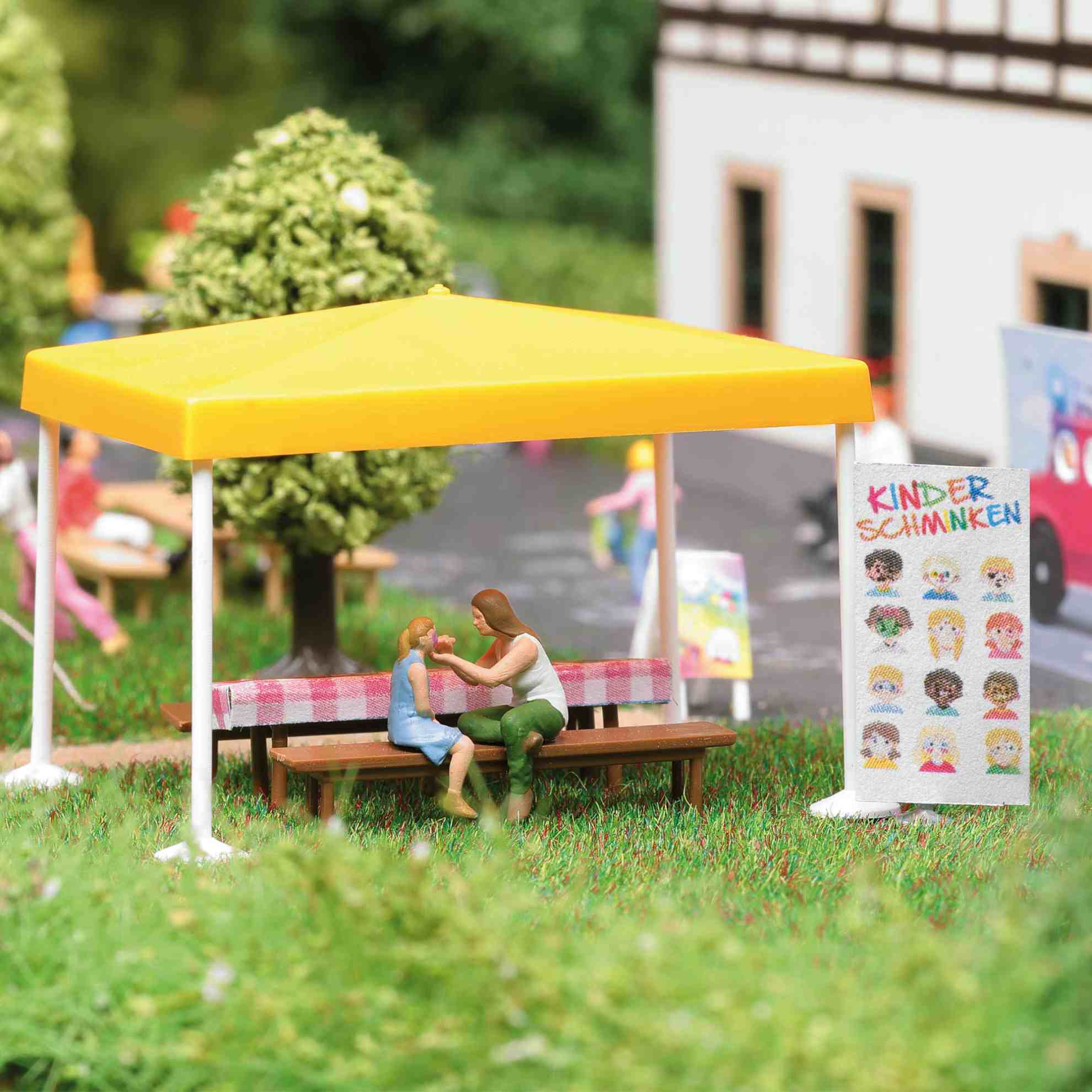 Action-Set: Kinderschminken