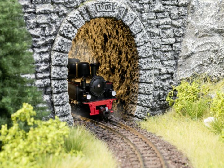 H0-Tunnel-Fels-Innenwand, gebogen