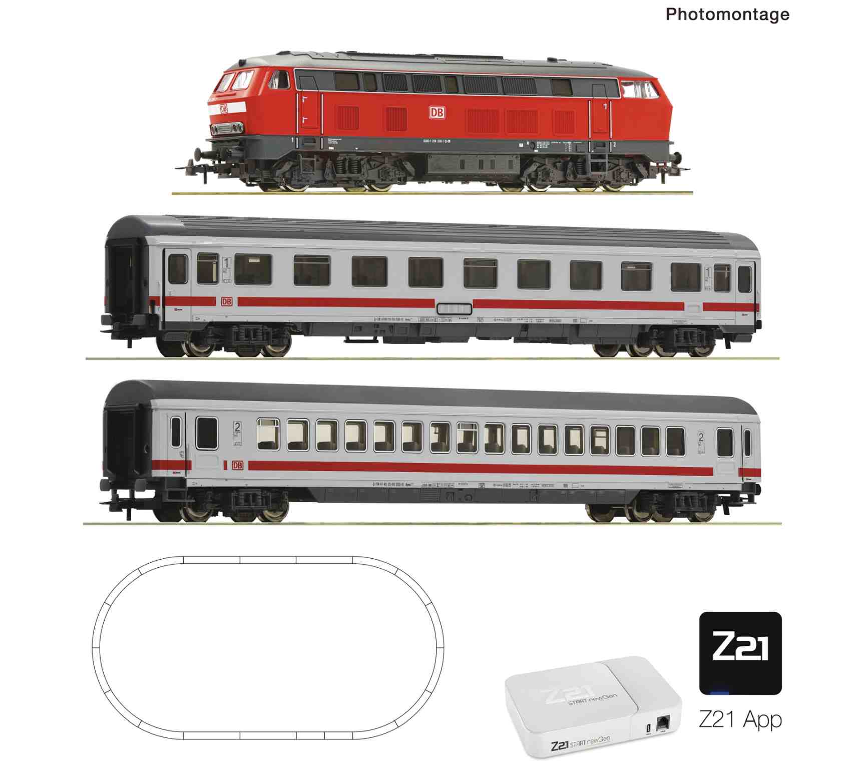 Z21 start newGen Startset App Only Roco