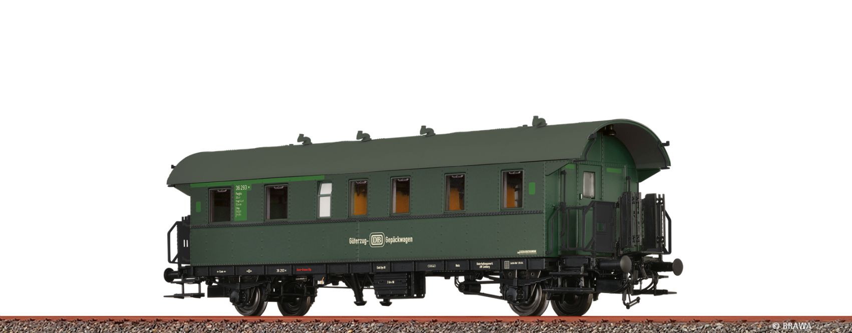 H0-Personenwagen Postwagenhs DB Ep.3 DC+ LED