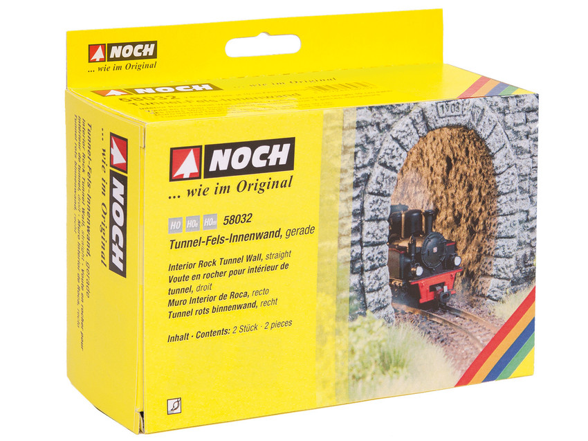H0-Tunnel-Fels-Innenwand, gerade