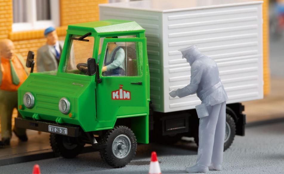 H0-Figuren Verkehrskontrolle