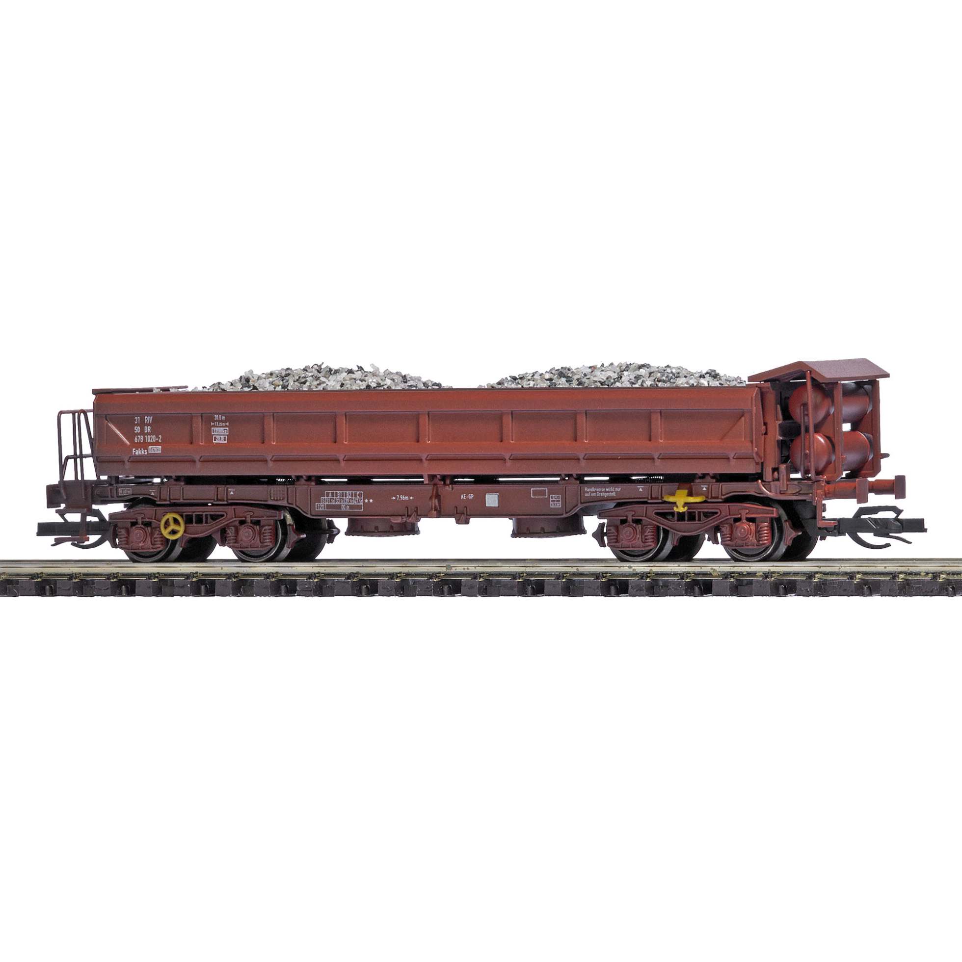 Kippwagen Fakks mit Schotterladung