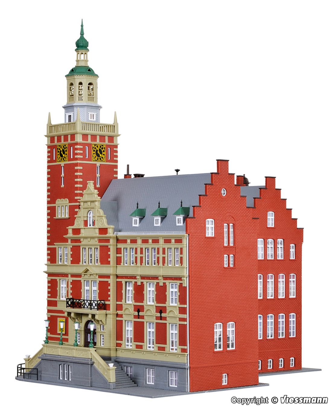 H0-Rathaus Leer