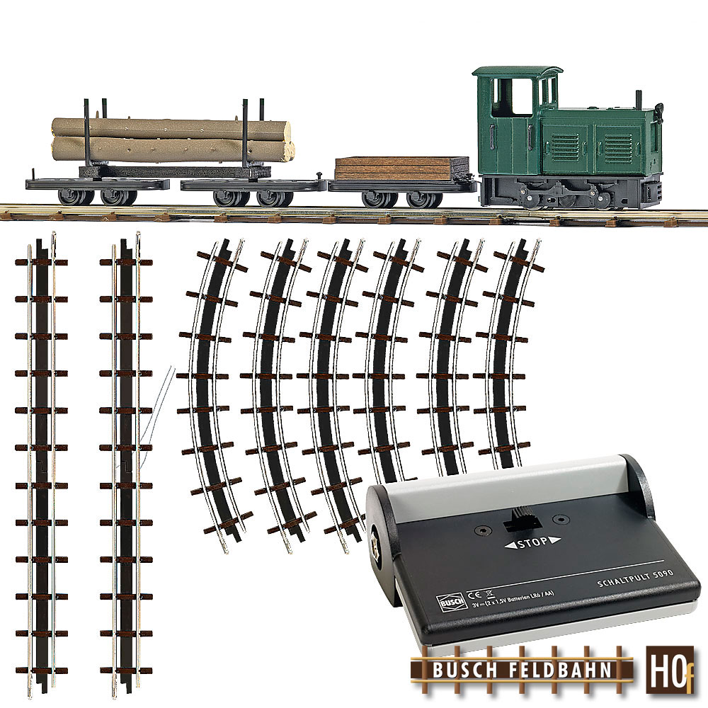 H0f-Waldbahn Start-Set