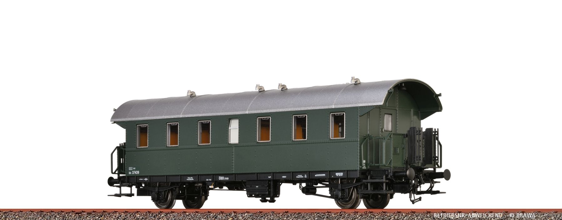H0-Personenwagen Bih ÖBB, Ep.III DC+ LED