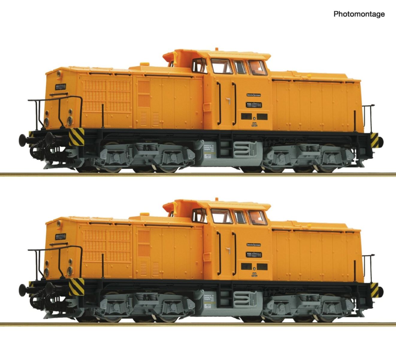 DC-Sound-2er Set Diesellok BR 111 DR