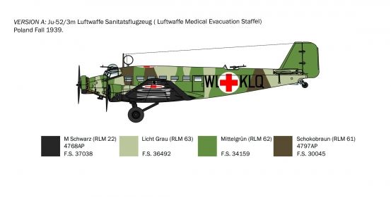 1:72 Ju-52/3m