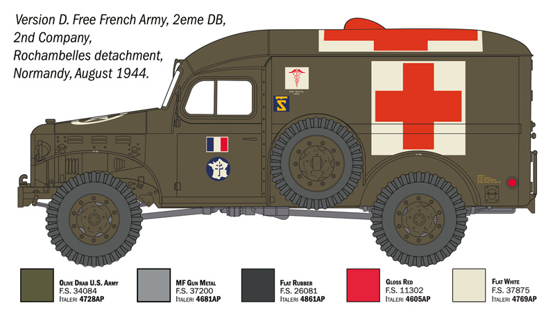 1:35 Dodge WC54 Krankenwagen