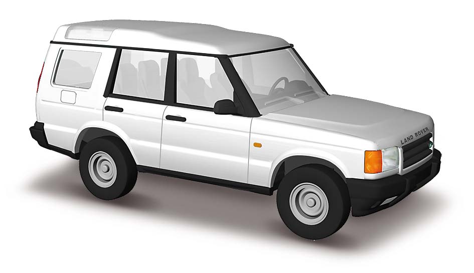 Land Rover Discovery, weiß