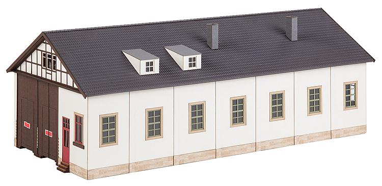 H0-Straßenbahndepot Naumburg, Lasercut