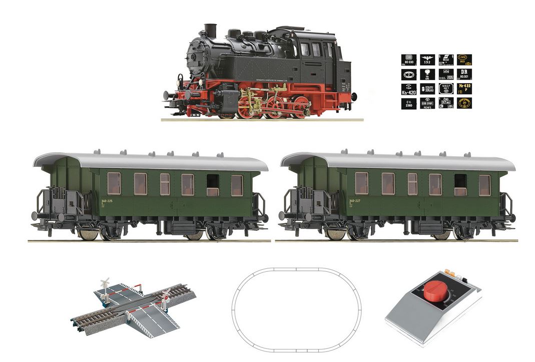 Analog-Startset: BR80 mit Personenwagen