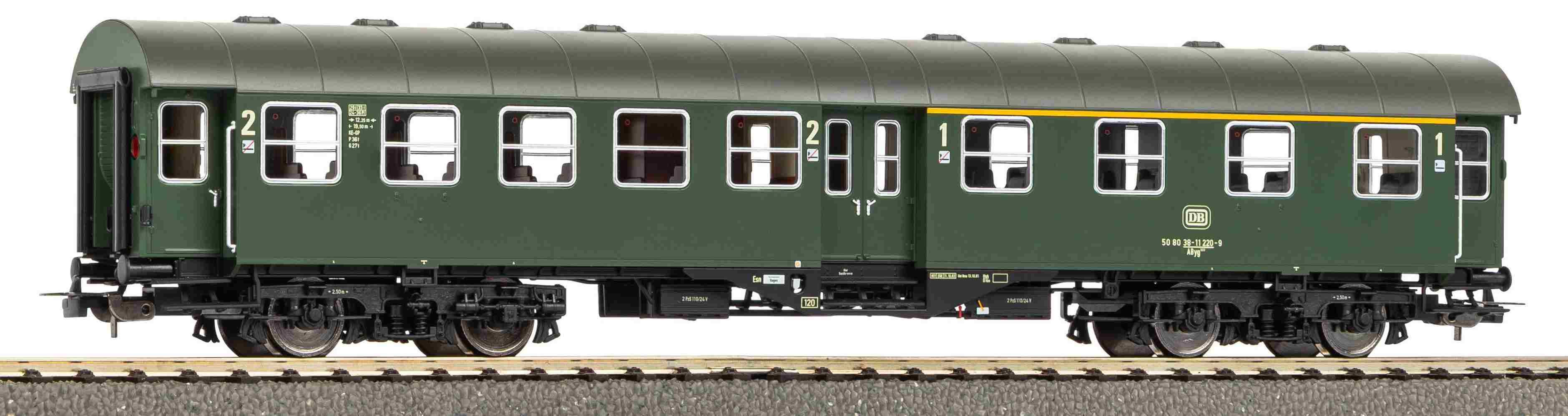 Umbauwagen 1./2. Kl. AB4yg DB, Ep.IV