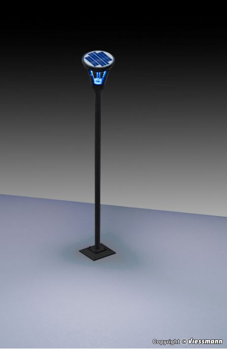 H0-Solarlampe modern, LED weiß