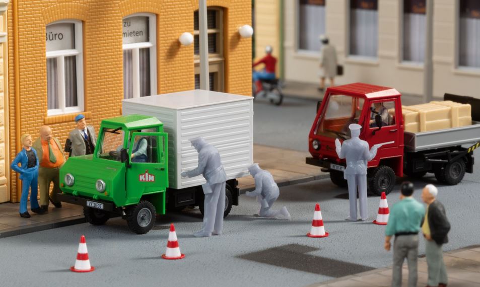 H0-Figuren Verkehrskontrolle