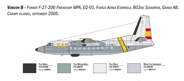 1:72 Fokker F-27 Maritime Patrol