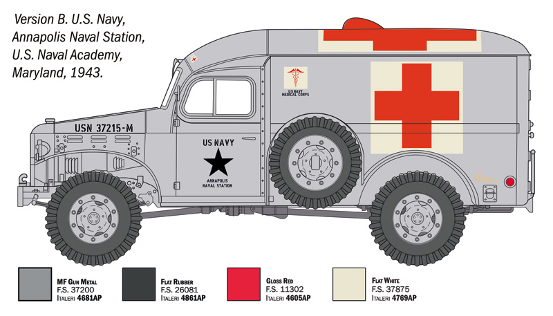 1:35 Dodge WC54 Krankenwagen
