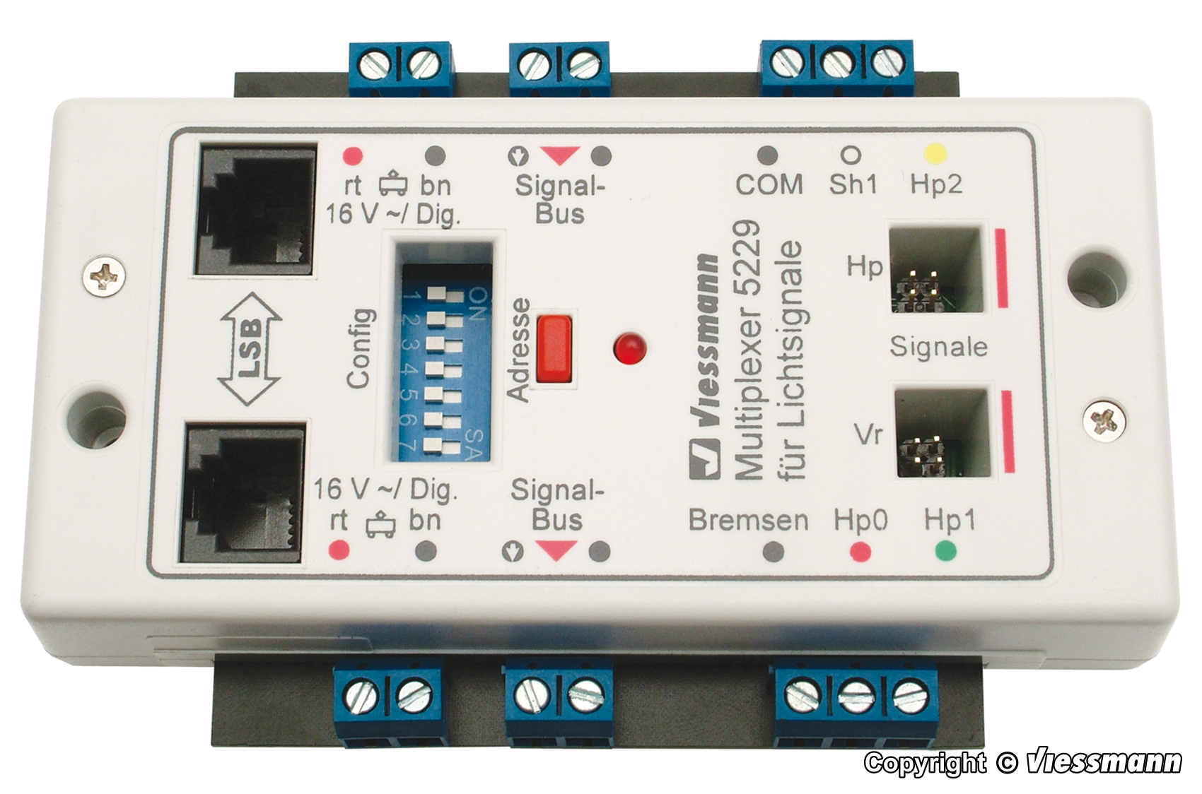 Multiplexer für Lichtsignale