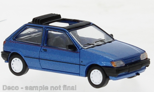 Ford Fiesta MK III Calypso, blau, 1989