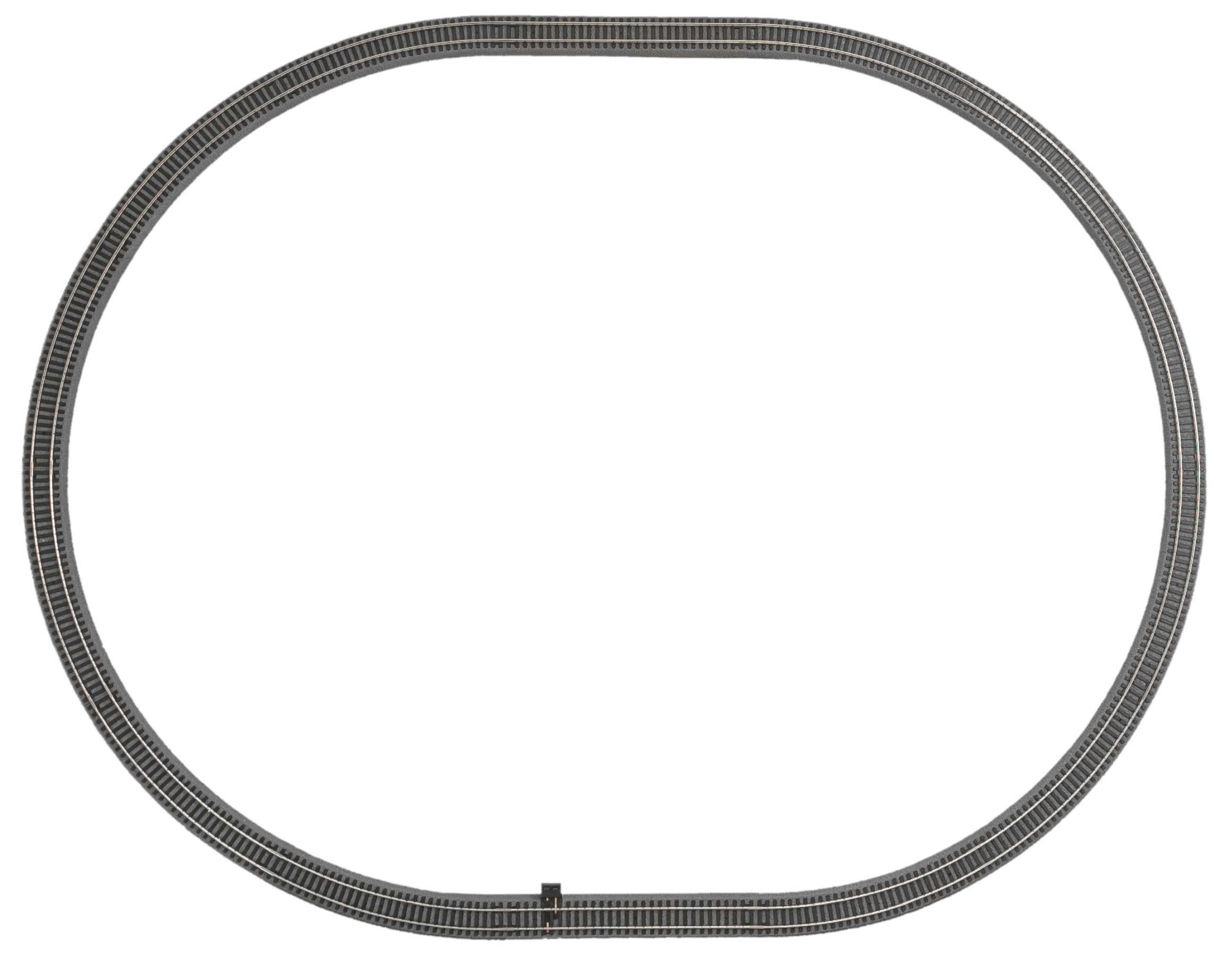 Güterzug-Set BR218 DB AG, mit Bettung
