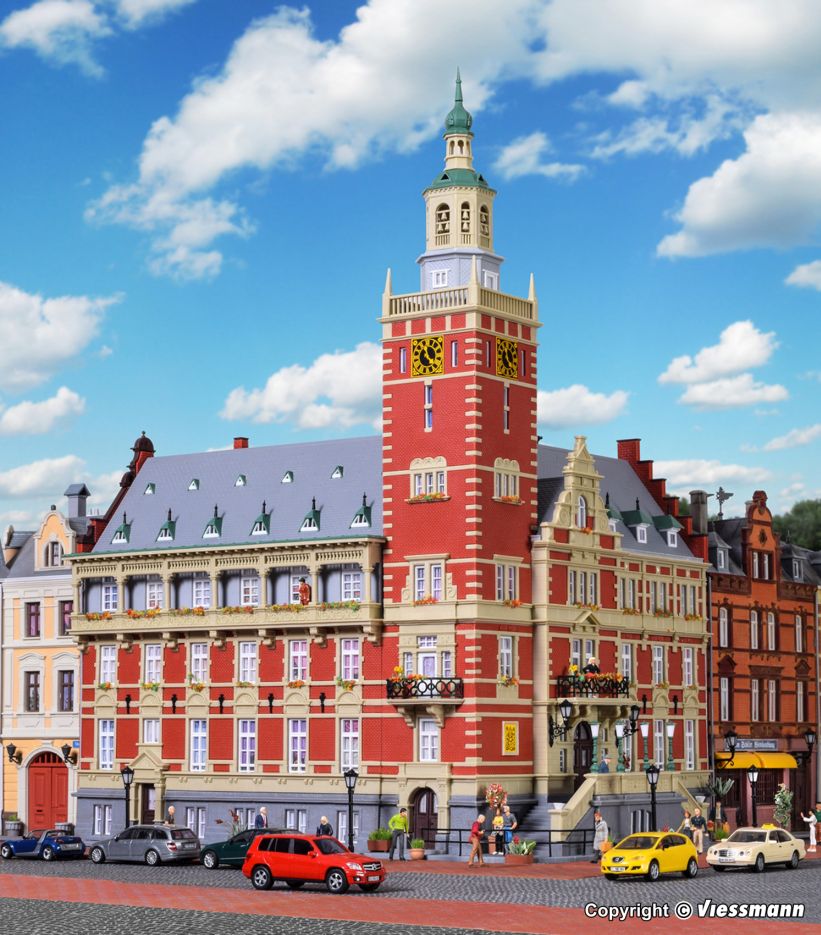 H0-Rathaus Leer