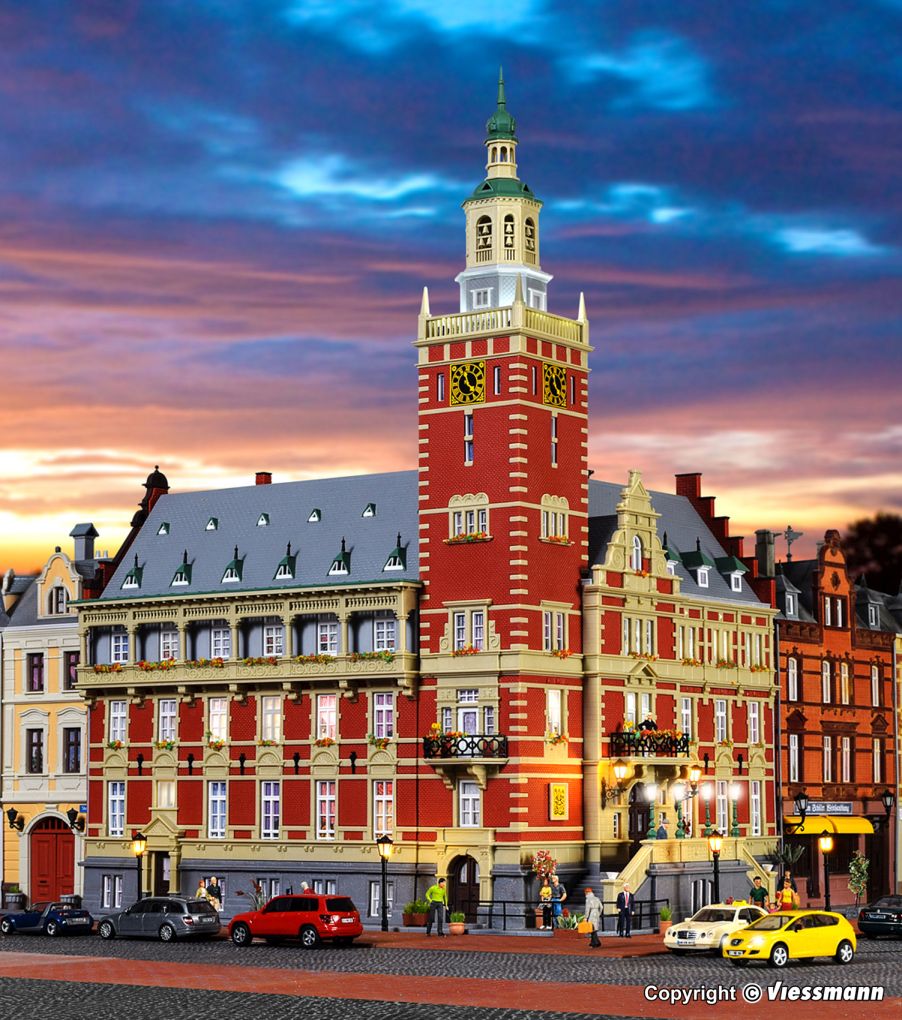 H0-Rathaus Leer
