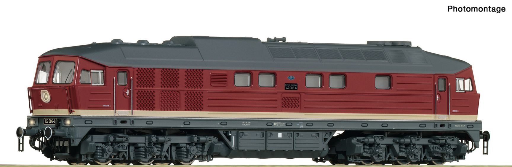 DC-Sound-Diesellokomotive 142 006-6, DR