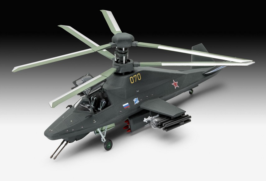 1:72-Kamov Ka-58 Stealth Helicopter