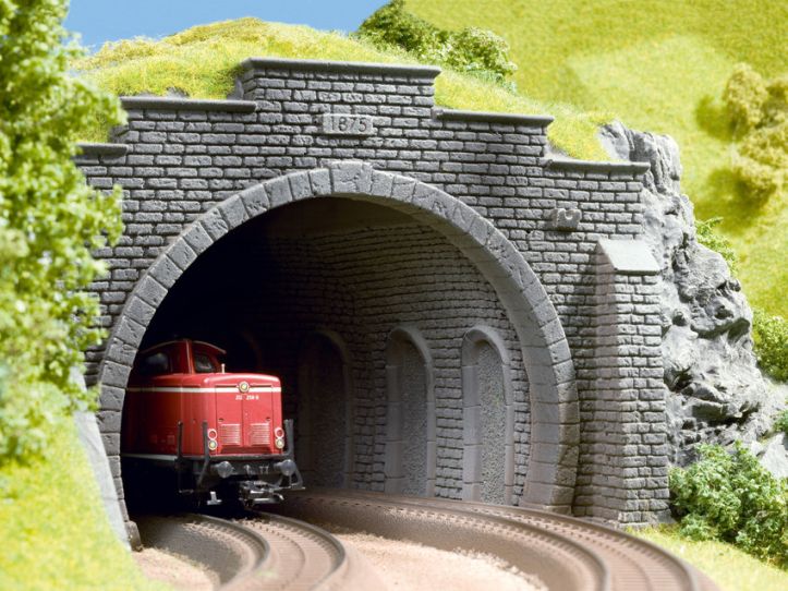 H0-Tunnelinnenwand, gerade