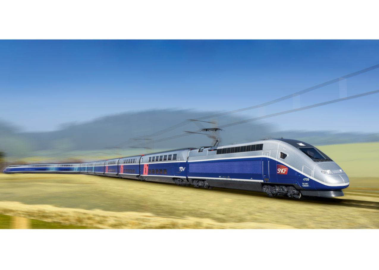 Hochgeschwindigkeitszug TGV Euroduplex