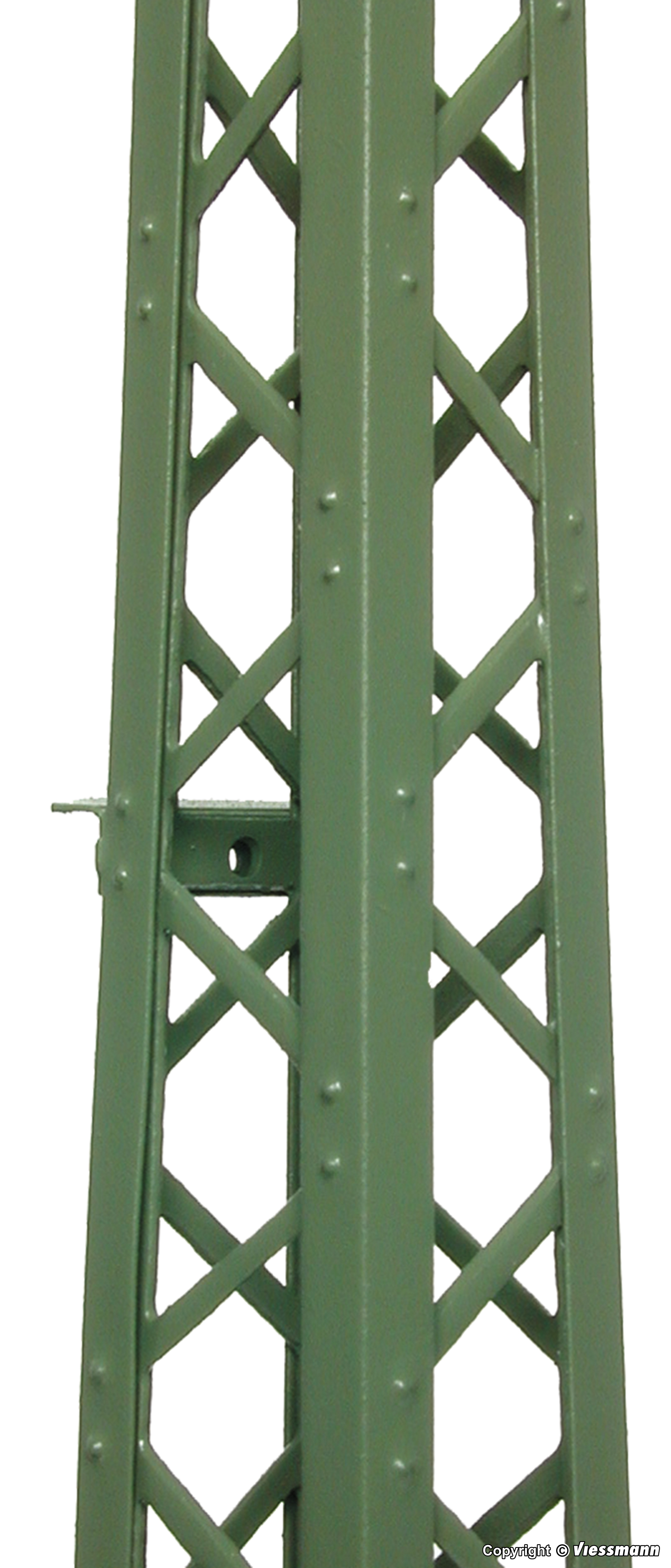 H0-Rohrausleger über 3 Gleise