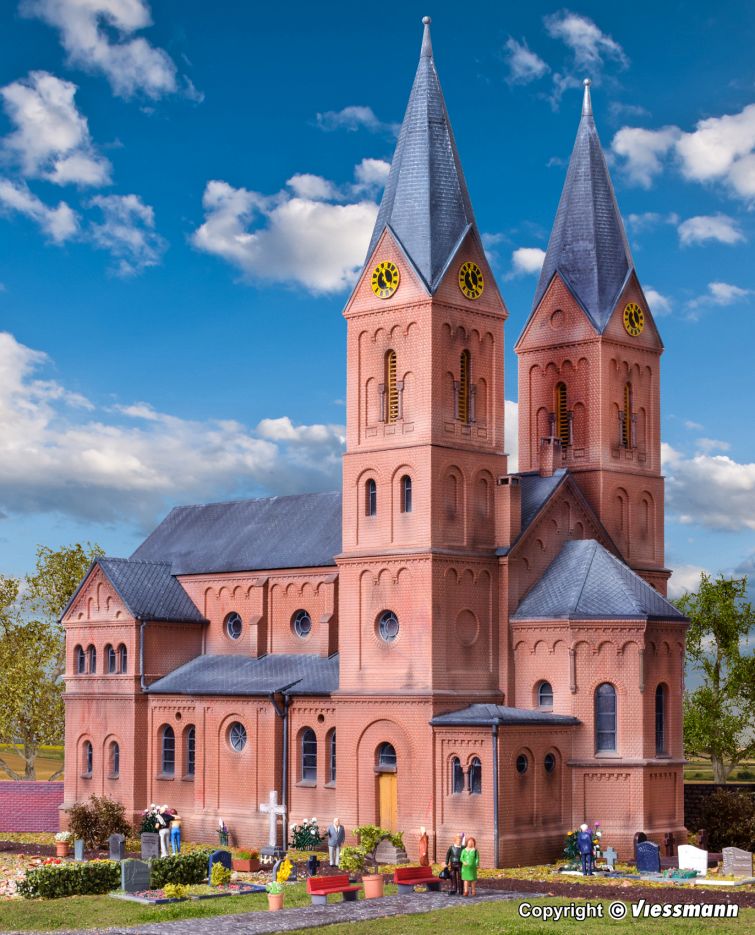 H0-Romanische Stadtkirche