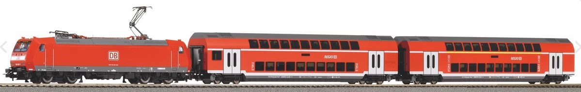 WLAN Set m. BR146 Doppelstockpersonenzug